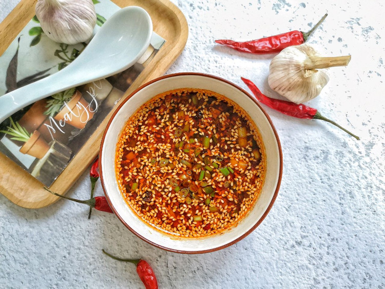 好吃到爆的饺子蘸料，过年吃饺子必备！的做法