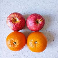 #皇后红玫瑰花式做法#苹果热橙茶的做法图解1