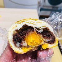 无需松弛的麻薯蛋黄酥的做法图解15