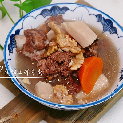 黑豆核桃排骨汤—学生补脑健脾胃汤