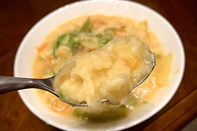 【主食】老少咸宜的私房菜“西红柿疙瘩汤”