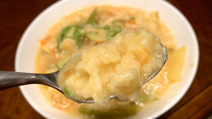 【主食】老少咸宜的私房菜“西红柿疙瘩汤”