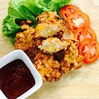 泰式小吃|香酥玉米虾饼的做法图解6