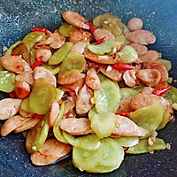 #测测你的夏季美食需要#黄瓜炒肉肠的做法图解7