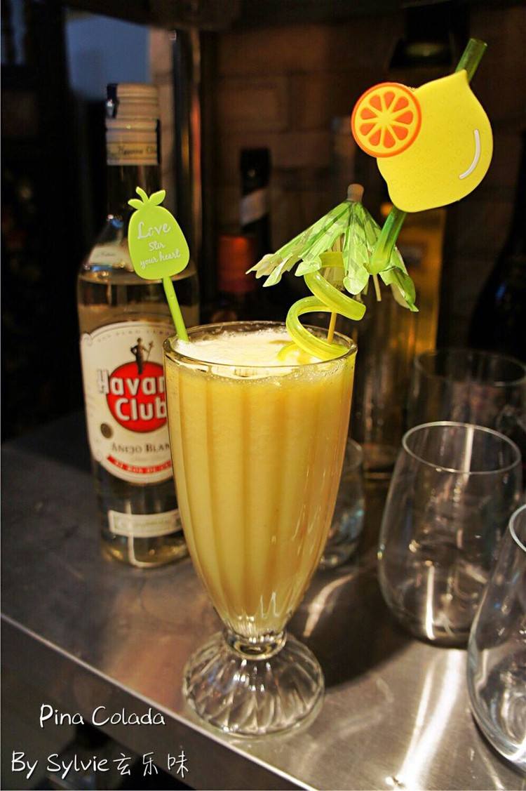 Pina colada椰林飘香--鸡尾酒（1）的做法