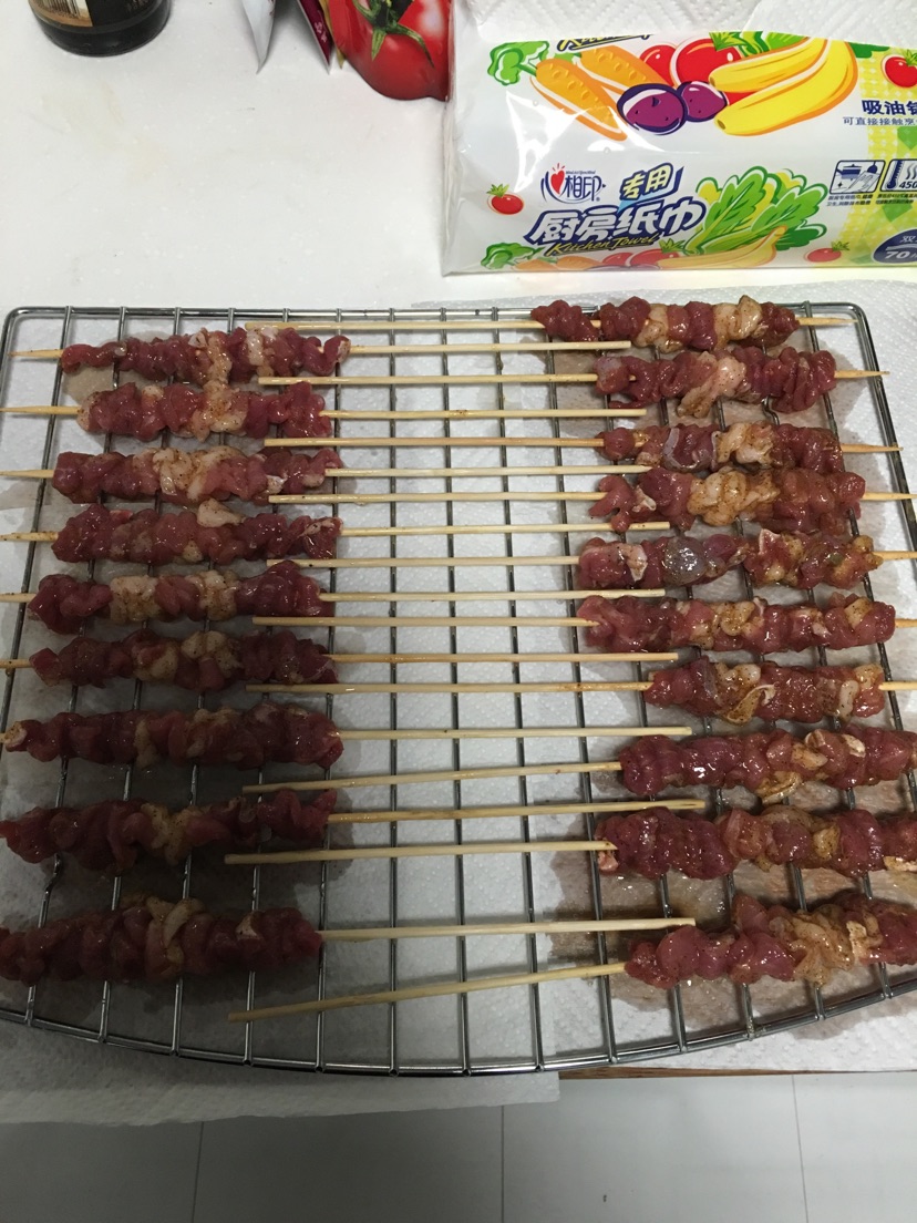 烤羊肉串的做法图解3