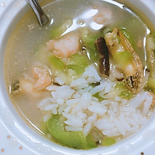 鲍鱼鲜虾泡饭