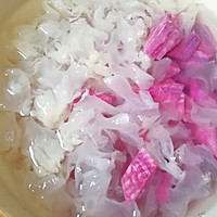 紫薯银耳甜汤#洗手作羹汤#的做法图解4