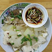 冬瓜侧鱼豆腐汤(冬瓜虽便宜，功效确不少)的做法图解7