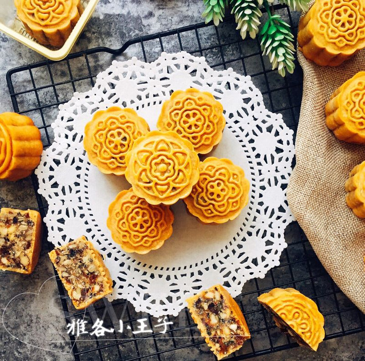 百吃不厌的广式五仁月饼的做法