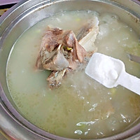 猪头骨炖鲜黄豆汤的做法图解12