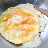 金针菇炒蛋的做法图解4