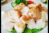台式菠萝油条虾的做法