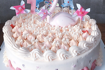 粉嫩公主系蛋糕