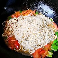 西红柿炒面的做法图解8