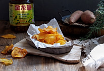 炸红薯片#金龙鱼营养强化维生素A 新派菜油#的做法