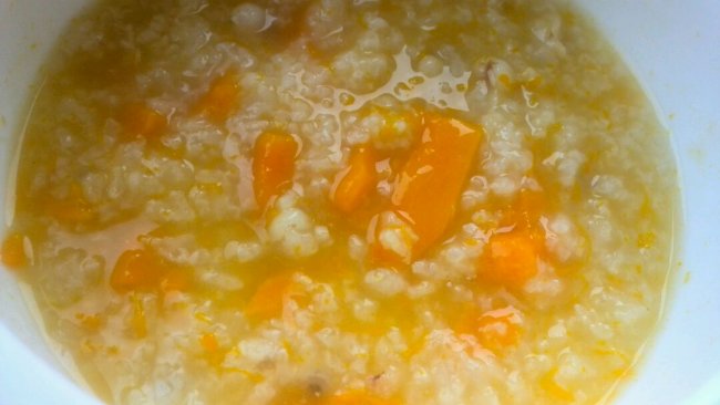 南瓜薏米养胃粥的做法