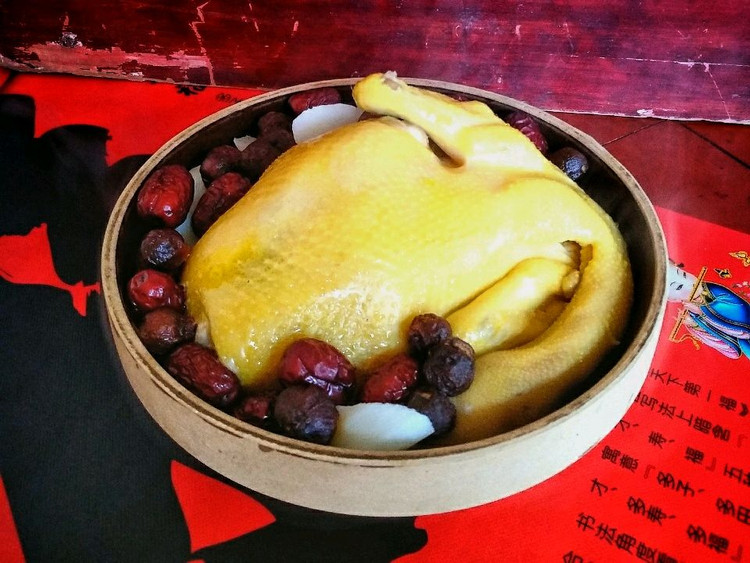大吉大利，春节吃鸡【滋补水蒸鸡】的做法