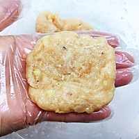 #美食视频挑战赛#海苔鸡肉饼的做法图解7