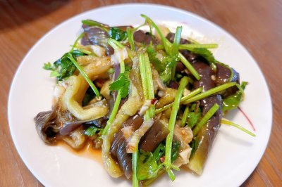 蒜香拌茄子