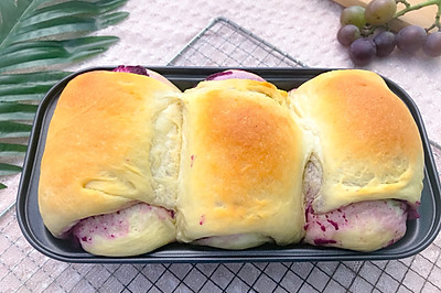 拉丝紫薯吐司