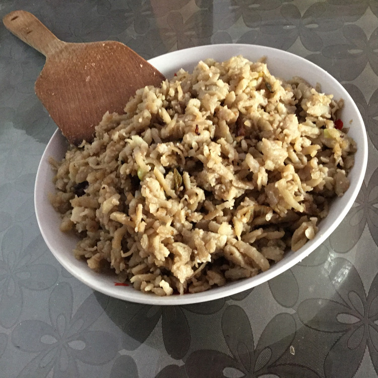 莜面土豆丝儿餽垒的做法