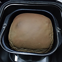 咖啡土司面包－面包机揉面的做法图解8