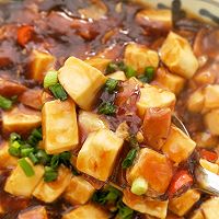 #太太乐鲜鸡汁芝麻香油#新年菜之培根煨豆腐的做法图解15