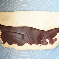 大理石豆沙吐司#东菱魔法云面包机#的做法图解7