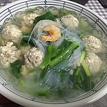 健康豆腐丸子汤