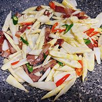 笋片炒腊肉，鲜味加倍，年味更足 #袋福到万家#的做法图解6