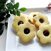 【蓝莓QQ糖果酱夹心饼干】#长帝烘焙节#的做法图解16