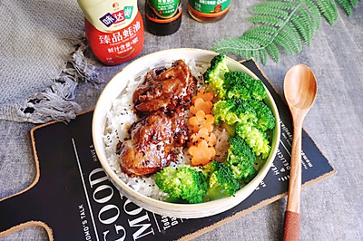 照烧鸡腿饭