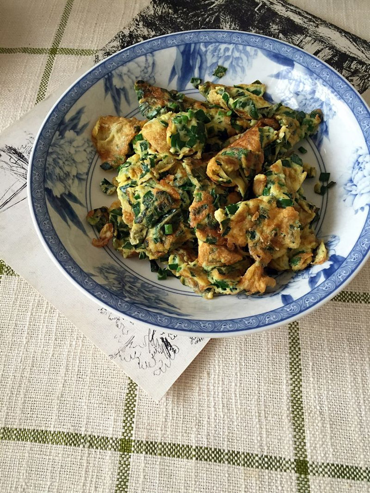 韭菜炒鸡蛋的做法