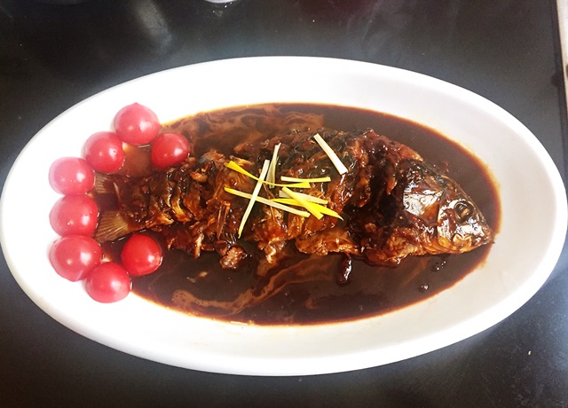 Braised carp
