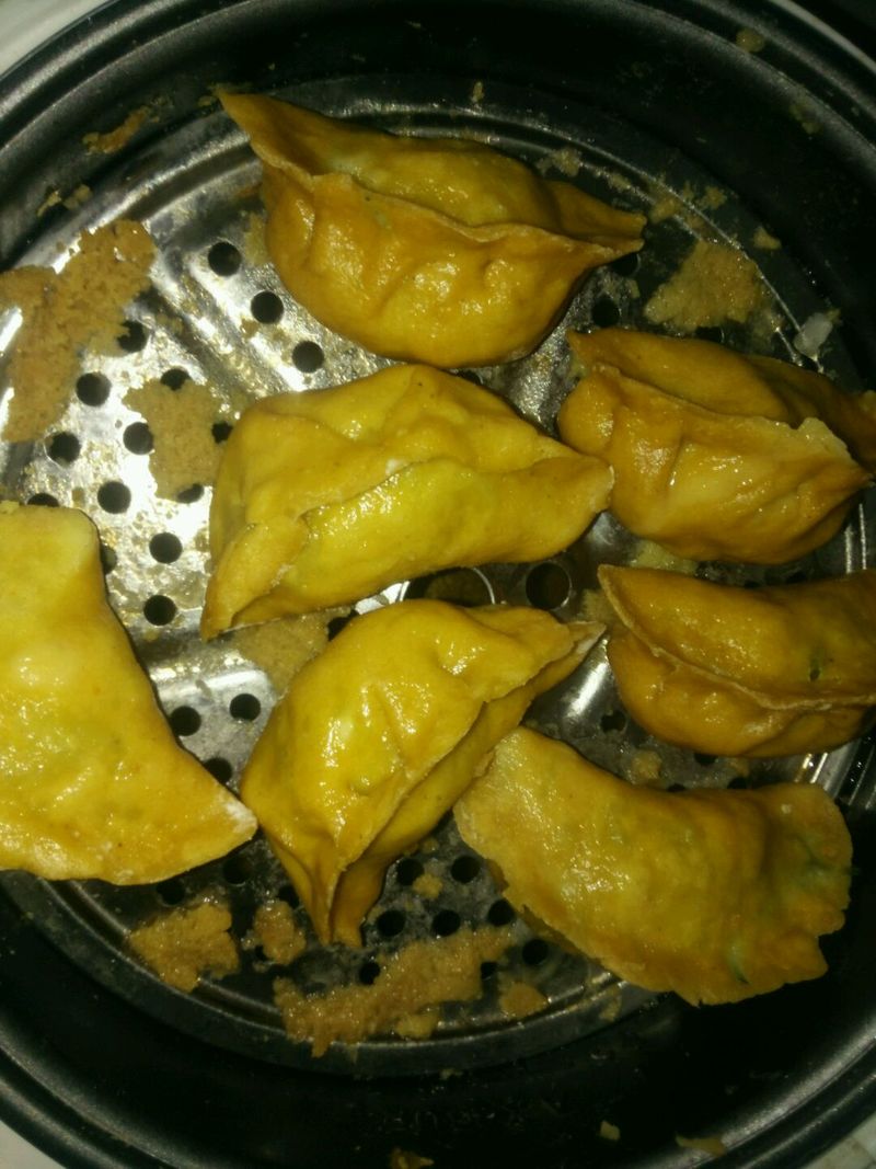 玉米面南瓜馅饺子