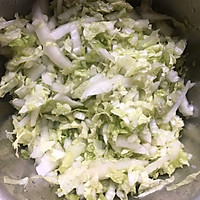 #换着花样吃早餐#白菜粉条煎饼的做法图解2