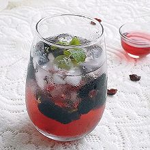 #莓语健康日记#桑葚蔓越莓冰饮