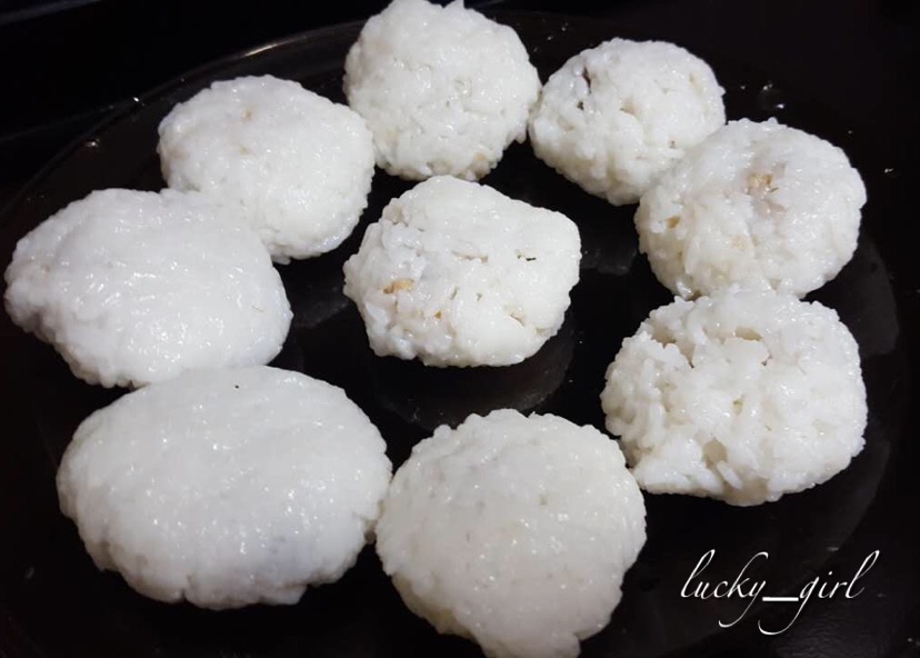 黄金芝士鸡肉饭团的做法图解9