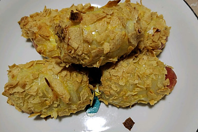 薯片火腿卷