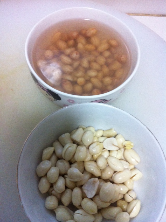 冬日热饮－－花生浆的做法图解1
