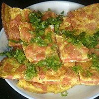 火腿鸡蛋饼的做法图解1