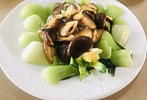 唐菜扒香菇的做法