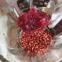 #夏日冰品不能少# 玫瑰花蜜红豆沙的做法图解4