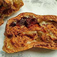 麻薯夹心全麦核桃欧包的做法图解10