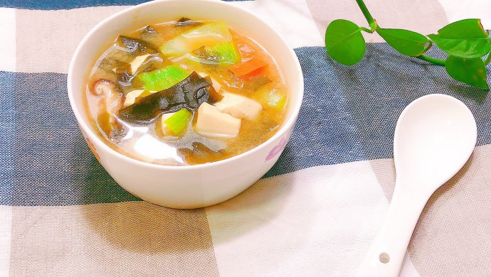 清淡～番茄味增汤