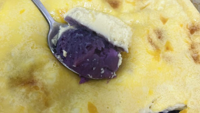 芋泥紫薯烤蛋奶