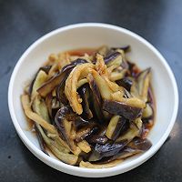 炝拌茄丝的做法图解5