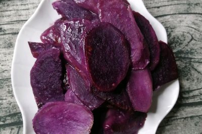 盐焗紫薯