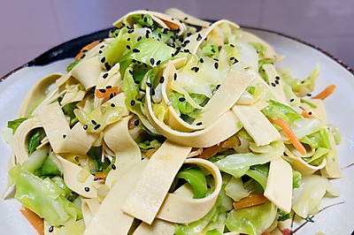 圆白菜豆丝